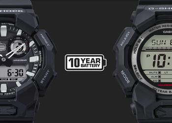 Утечка: Casio может представить новые модели GA-010 и GD-010 с 10-летней батареей и стилем Crossband