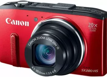 Ультразум Canon PowerShot SX280 HS c 20-кратным увеличением, Wi-Fi и GPS