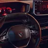 Detailed view of Peugeot E-208 GTi interior