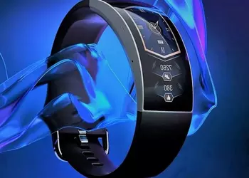 «Умные» часы Amazfit X с гибким дисплеем появились на Indiegogo