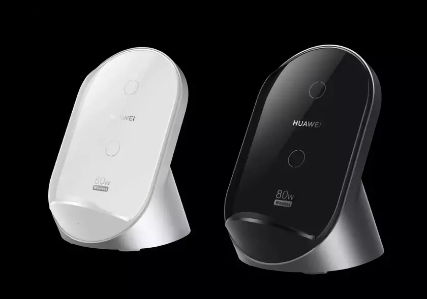 Huawei представила вертикальную док-станцию беспроводной зарядки на 80 Вт