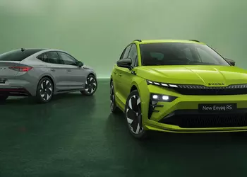 Škoda Enyaq RS и Enyaq Coupé RS обновили дизайн и оснащение