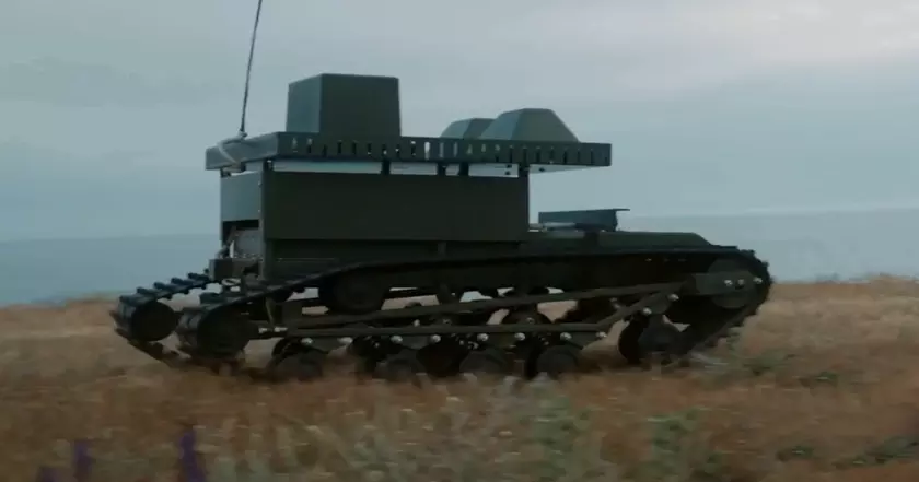 Россия разработала наземный дрон для борьбы с FPV-дронами