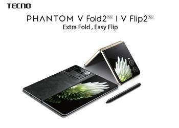 Инсайдер показал как будут выглядеть складные смартфоны TECNO Phantom V Fold 2 и TECNO V Flip 2 