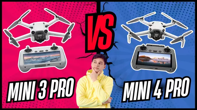 DJI Mini 3 Pro vs Mini ...