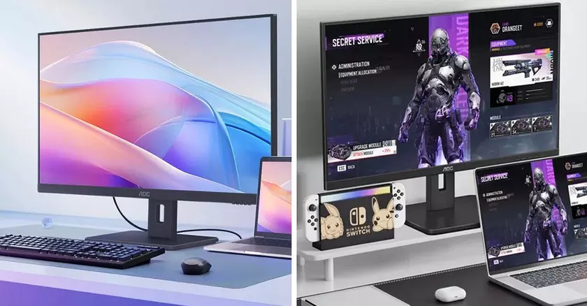 AOC Q27E12C – монитор QHD IPS с частотой обновления 100 Гц по цене $140