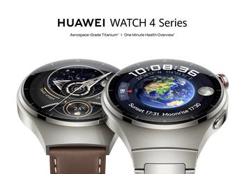 La Huawei Watch 4 et la Huawei Watch 4 Pro débarquent en Europe
