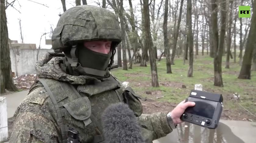Оккупанты захватили агродроны DJI Agras T30 и сняли пропагандистское видео о том, что Украина планировала их использовать для атаки химическим оружием