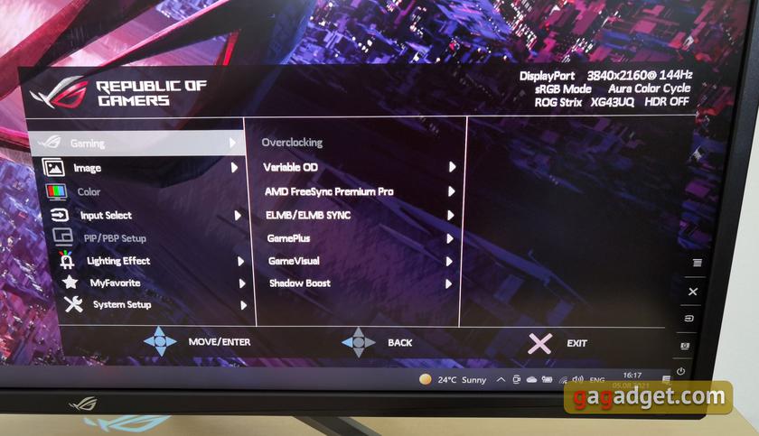 Recensione ASUS ROG Strix XG43UQ: il miglior monitor per le console di gioco di prossima generazione-36