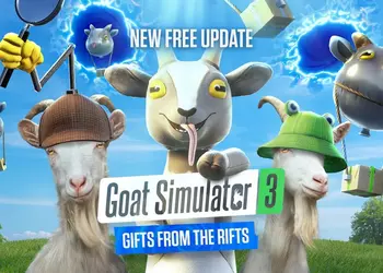 Козлиного безумия будет больше: для Goat Simulator 3 вышло крупное бесплатное обновление Gifts from the Rifts