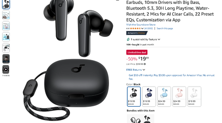 Soundcore P20i True Wireless Earbuds – Now $20 Off!