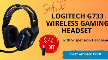 Logitech G733 Wireless Gaming Headset - Buy Now with $43 Off!