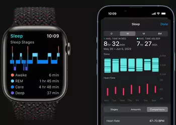 Благодаря watchOS 11: Apple Watch смогут автоматически отслеживать сон пользователя
