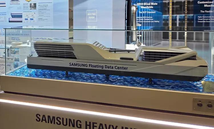 Samsung Heavy Industries выводит серверы в море: плавучий дата-центр получил первые разрешения