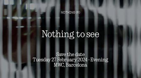 Nothing проведе презентацію 27 лютого в рамках MWC 2024