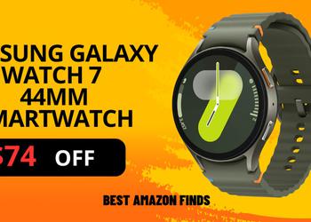 SAMSUNG Galaxy Watch 7 44mm Smartwatch - Now with a $74 Discount!