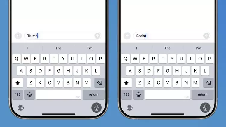 Strange iPhone bug: dictate the word ...