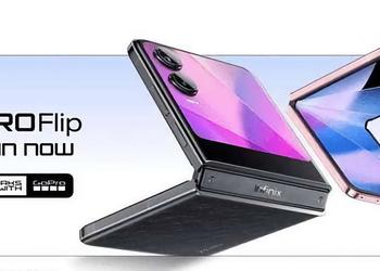 Infinix Zero Flip c большим внешним экраном и чипом MediaTek Dimensity 8020 появился на пресс-рендерах