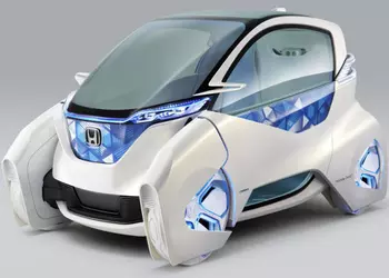 Руководим смартфоном: концепт электромобиля Honda Micro Commuter