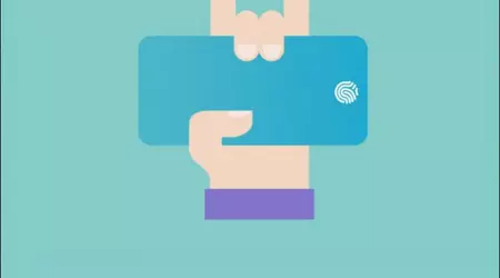 Advertising teaser Meizu M6S shows a touchscanner of fingerprints on a smartphone