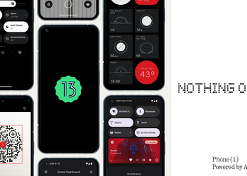 Nothing zapowiedziało Nothing OS 1.5 oparty na Androidzie 13 dla Nothing Phone (1)