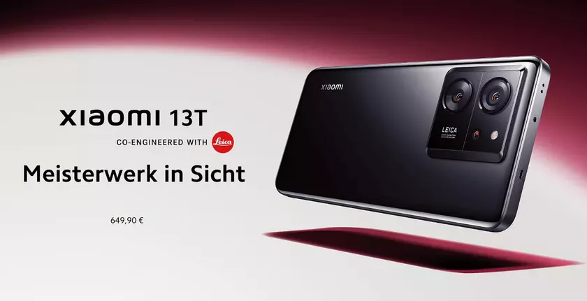 Xiaomi 13T – Dimensity 8200 Ultra, две 50-МП камеры, стереодинамики и защита от воды IP68 по цене от €650
