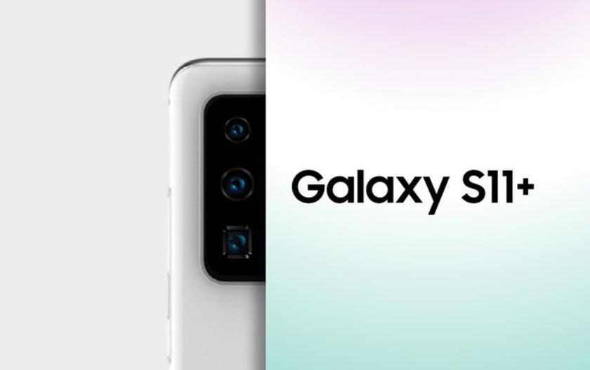Samsung Galaxy S11+ появился на новом рендере с более красивым расположением сенсоров камеры
