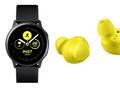 Наушники Galaxy Buds и смарт-часы Galaxy Watch Active «засветились» на новых рендерах