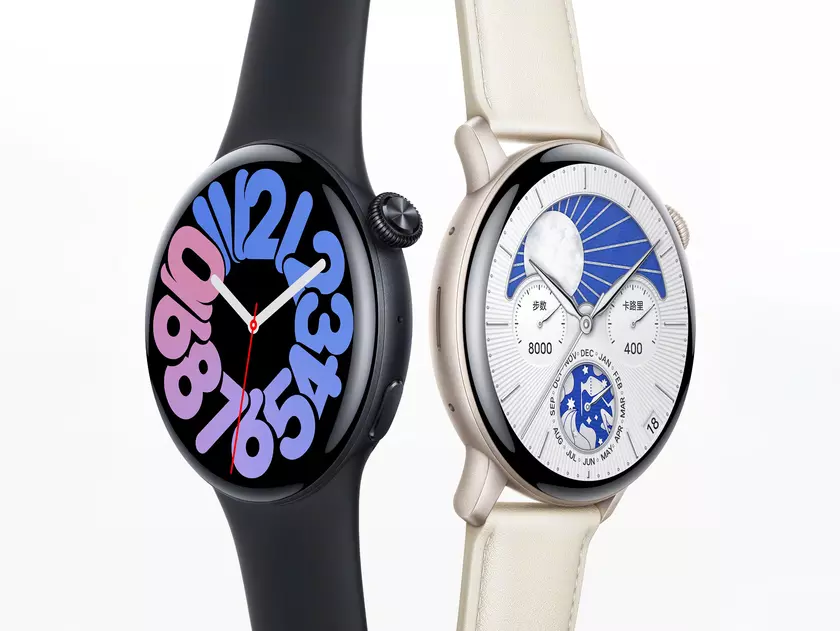 Классический внешний вид, два цвета и две кнопки управления: в интернете появились качественные рендеры vivo Watch 3