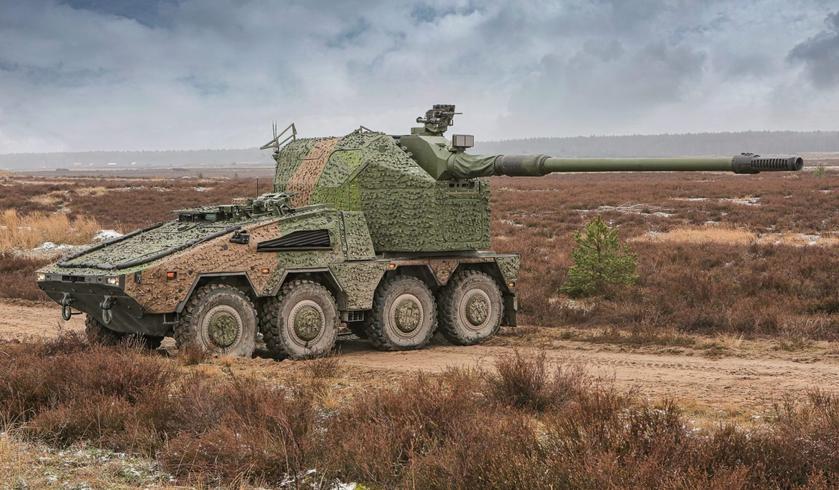 Официально: Германия передаст Украине САУ RCH 155 на базе БТР GTK Boxer с башней от PzH 2000 и дальностью стрельбы до 54 км