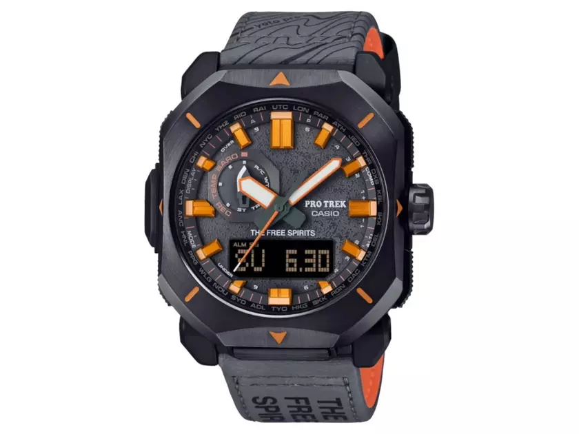 Casio Pro Trek PRW-6900TFS: трехсенсорные часы для настоящих экстремалов