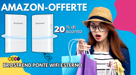 BrosTrend Ponte WiFi 5GHz Per Esterni – Risparmia 16€ Oggi!