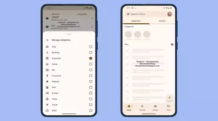 Une nouvelle fonctionnalité de Google Drive : Classer les fichiers par catégorie