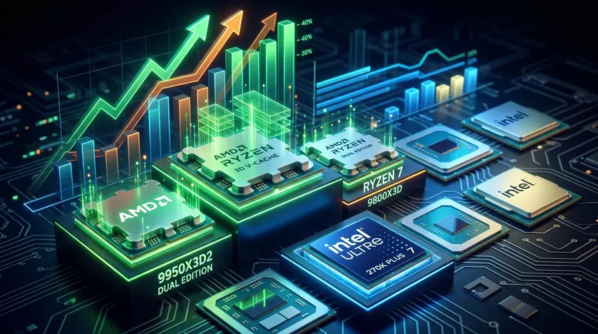 Рейтинг продаж процессоров Amazon 2026