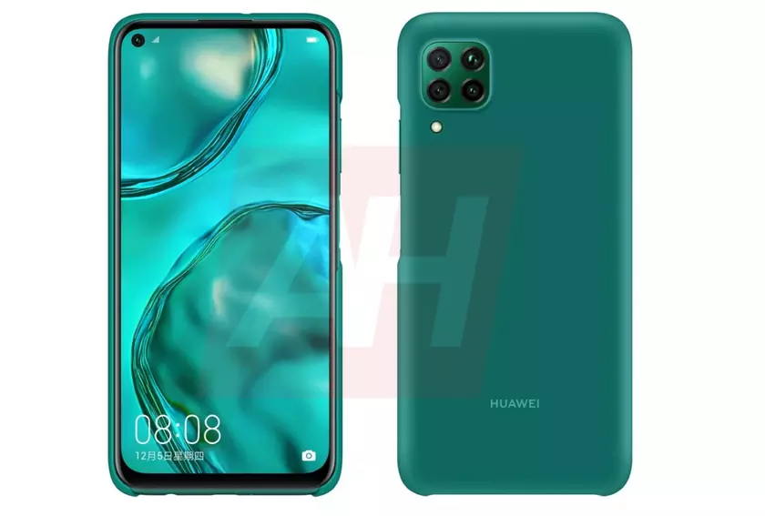 Huawei Nova 6 SE появился на качественных рендерах с вырезом в экране и камерой, как у iPhone 11