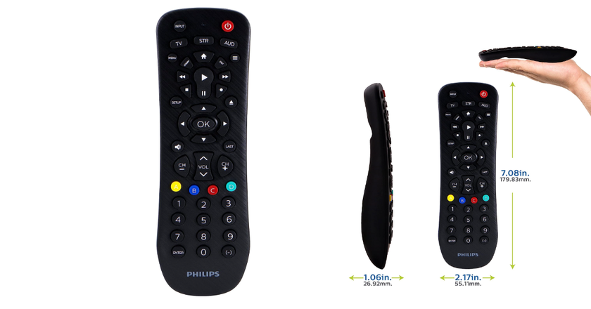 Philips what remotes work with vizio tv