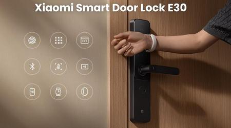 Xiaomi launches Smart Door Lock E30: a new level of security with nine unlocking methods