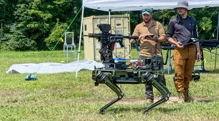 Ukrainian army starts using robotic dogs for reconnaissance at the front