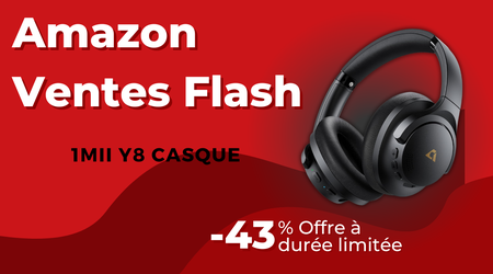 1Mii Y8 Casque Bluetooth avec Réduction de Bruit – Économisez 30€ !