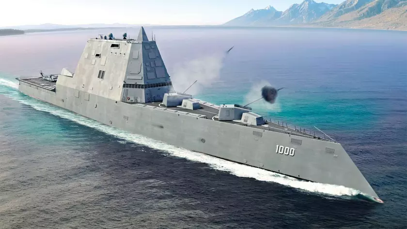 Эсминец USS Zumwalt завершил большие испытания перед оснащением гиперзвуковыми ракетами с дальностью от 2700 км