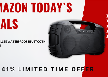 Houl Zallee IPX7 Waterproof Bluetooth Speaker – Save $40 on 40W Outdoor Audio Power!