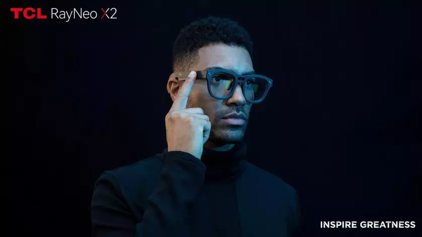 TCL анонсировала очки дополненной реальности RayNeo X2 с экранами Micro LED для повседневного ношения
