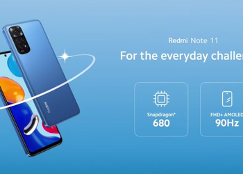 Redmi Note 11 — Snapdragon 680, aparat 50 MP, NFC, ekran AMOLED 90 Hz i MIUI 13 od 175 USD