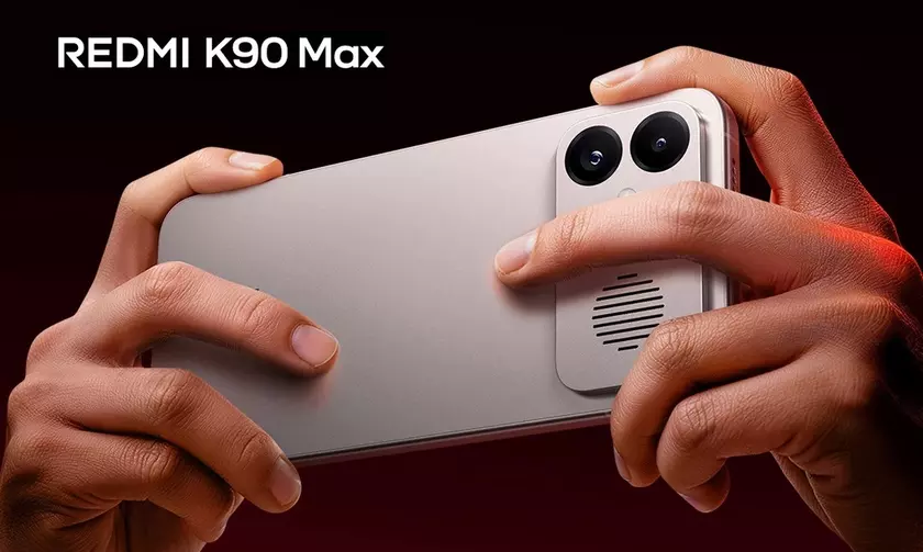 Флагманский смартфон Redmi K90 Max в серебристом цвете