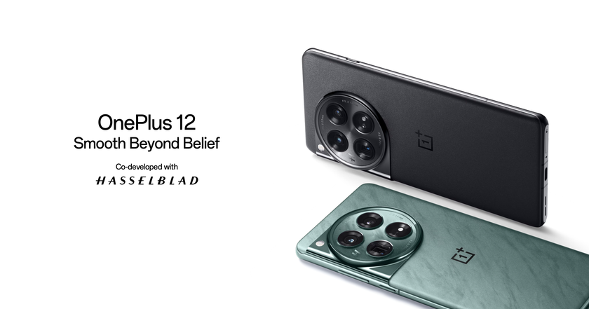 OnePlus 12 с камерой Hasselblad, чипом Snapdragon 8 Gen 3, батареей на 5400 мАч и защитой IP65 дебютировал на глобальном рынке
