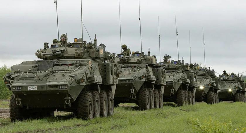 Kanada przekaże Ukrainie 39 najnowszych transporterów opancerzonych LAV II ACSV wyposażonych w karabiny maszynowe i dodatkowe opancerzenie