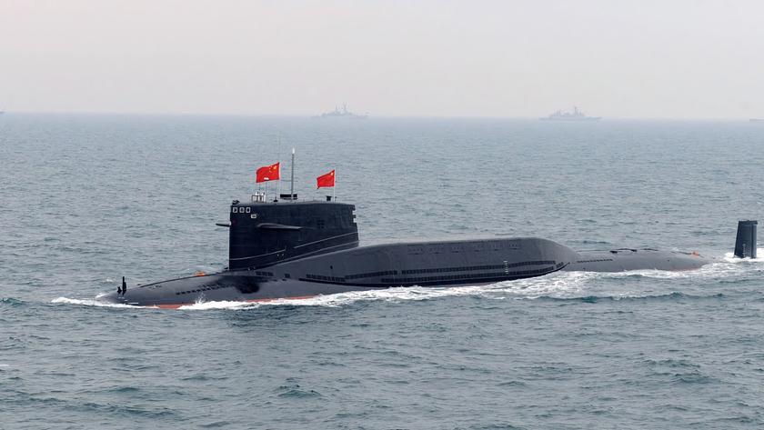 Китай перекинув свій секретний підводний човен ближче до Тайваню