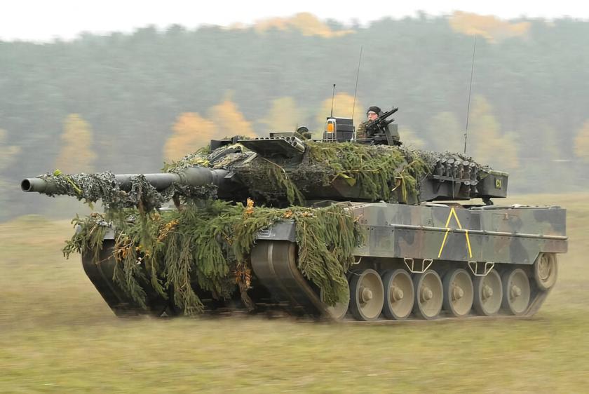 Португалия передаст Украине три танка Leopard 2A6 в марте