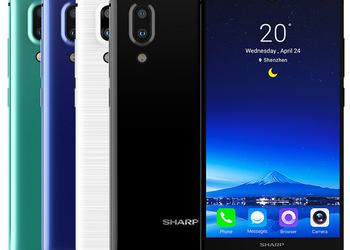 Sharp Aquos S2: безрамочный смартфон с экраном Free Form Display и ценой от $372