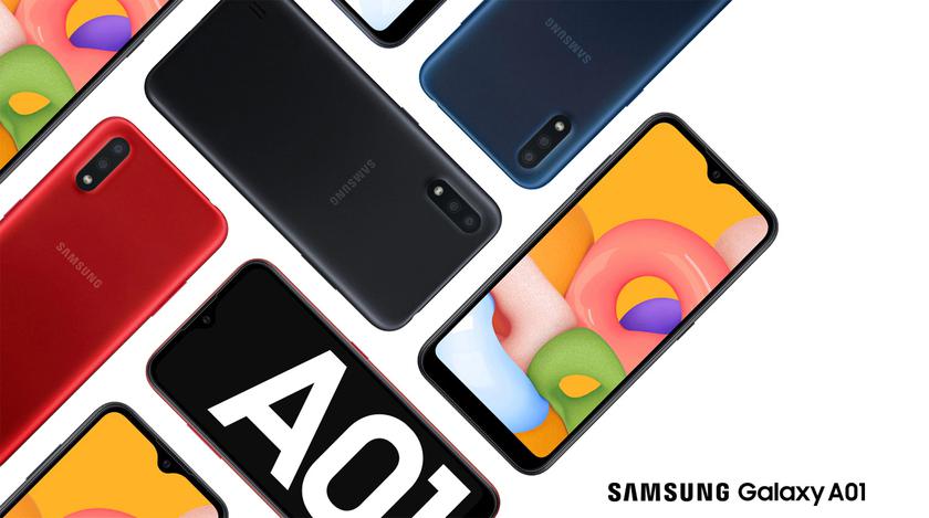 Бюджетный смартфон Samsung Galaxy A01 начал получать Android 11